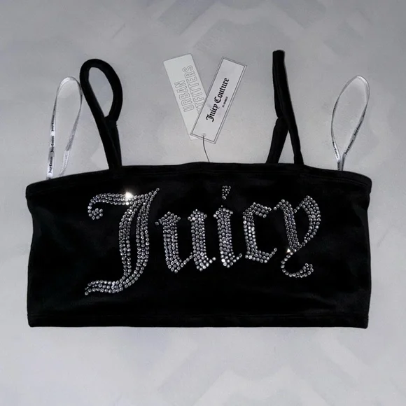 Urban Outfitters Tops Juicy Couture Black Strap Tube Top